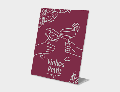 Display PVC Tipo L